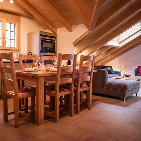 Daire Comfortable, Great Views, Perfect Location, New Lauterbrunnen